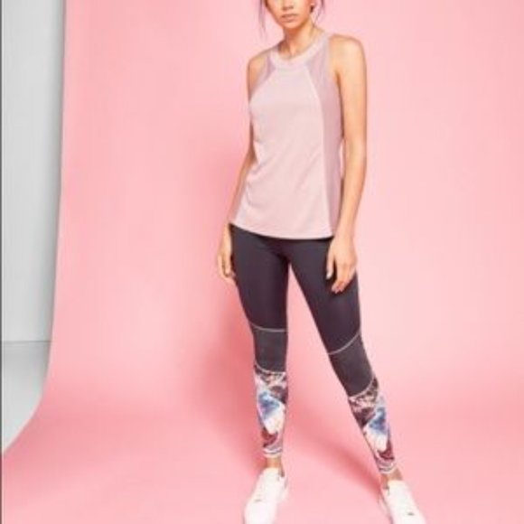 TED BAKER Teira Palace Mesh Panel Leggings - Small - Picture 3 of 11